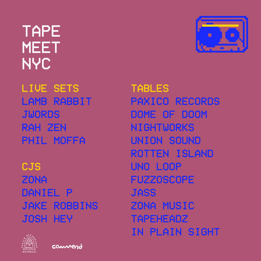 TAPE MEET 007 NY 10/12/19