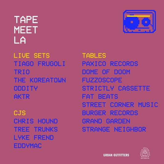 TAPE MEET 007 LA 10/12/19