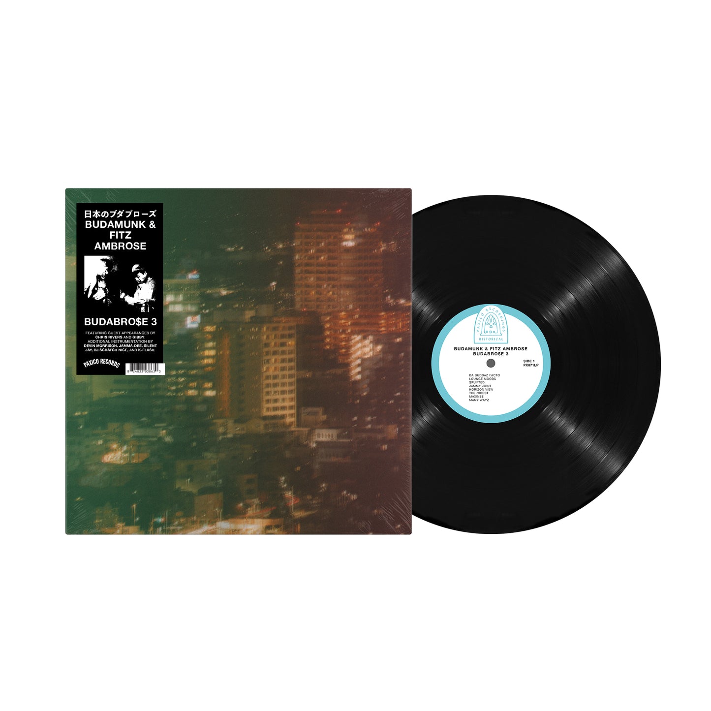 Budabrose 3 (Black Vinyl LP)