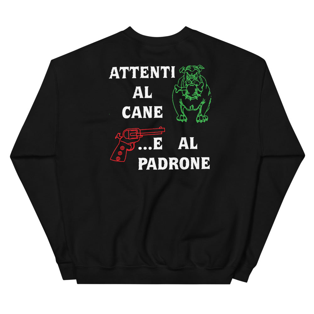 Spaghetti Italians Black Sweatshirt